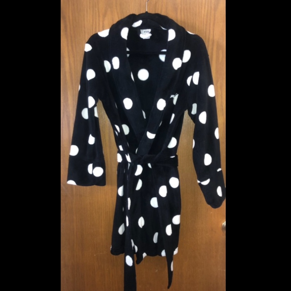 Pink Victoria’s Secret robe